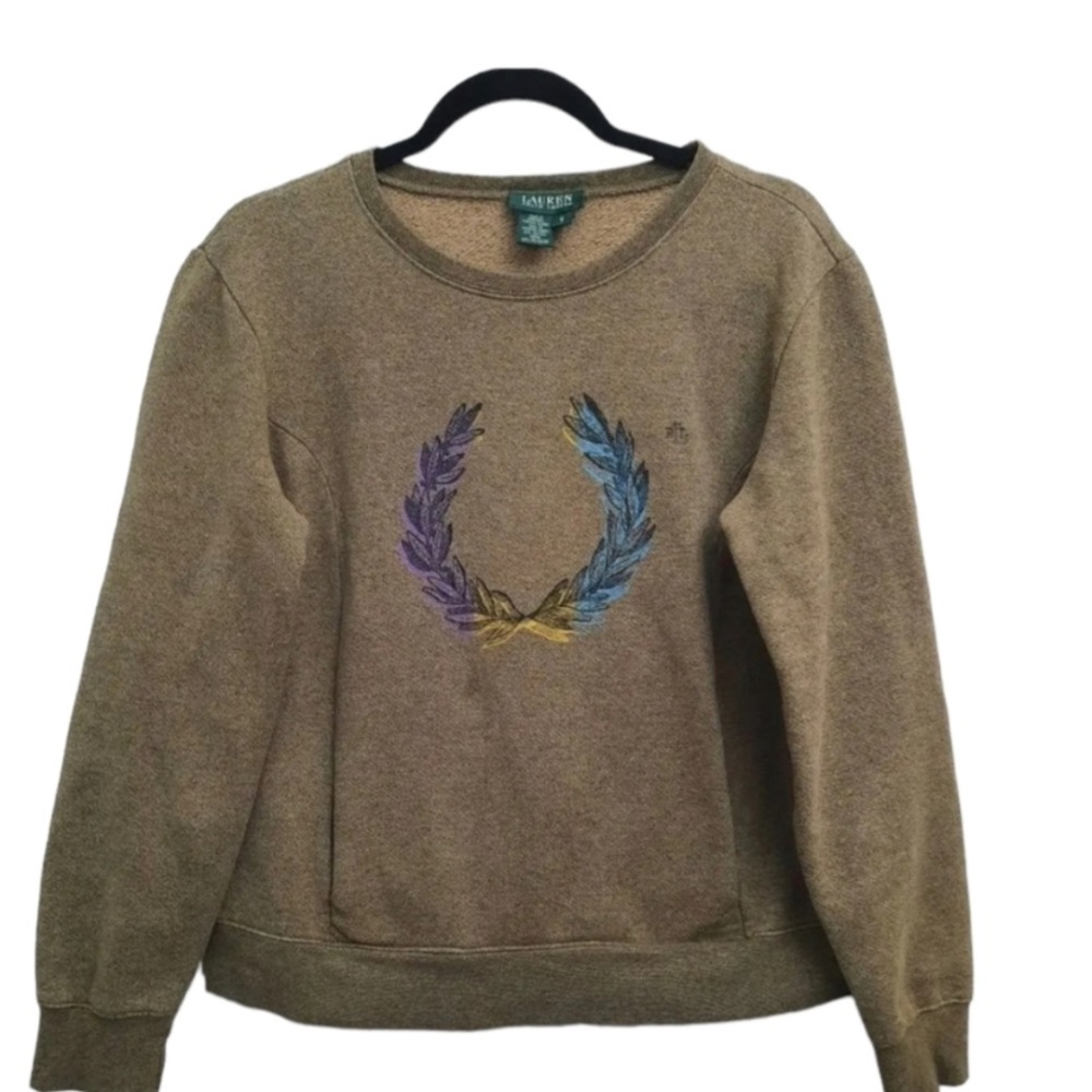 Lauren Ralph Lauren Laurel Print Crewneck Sweatshirt
